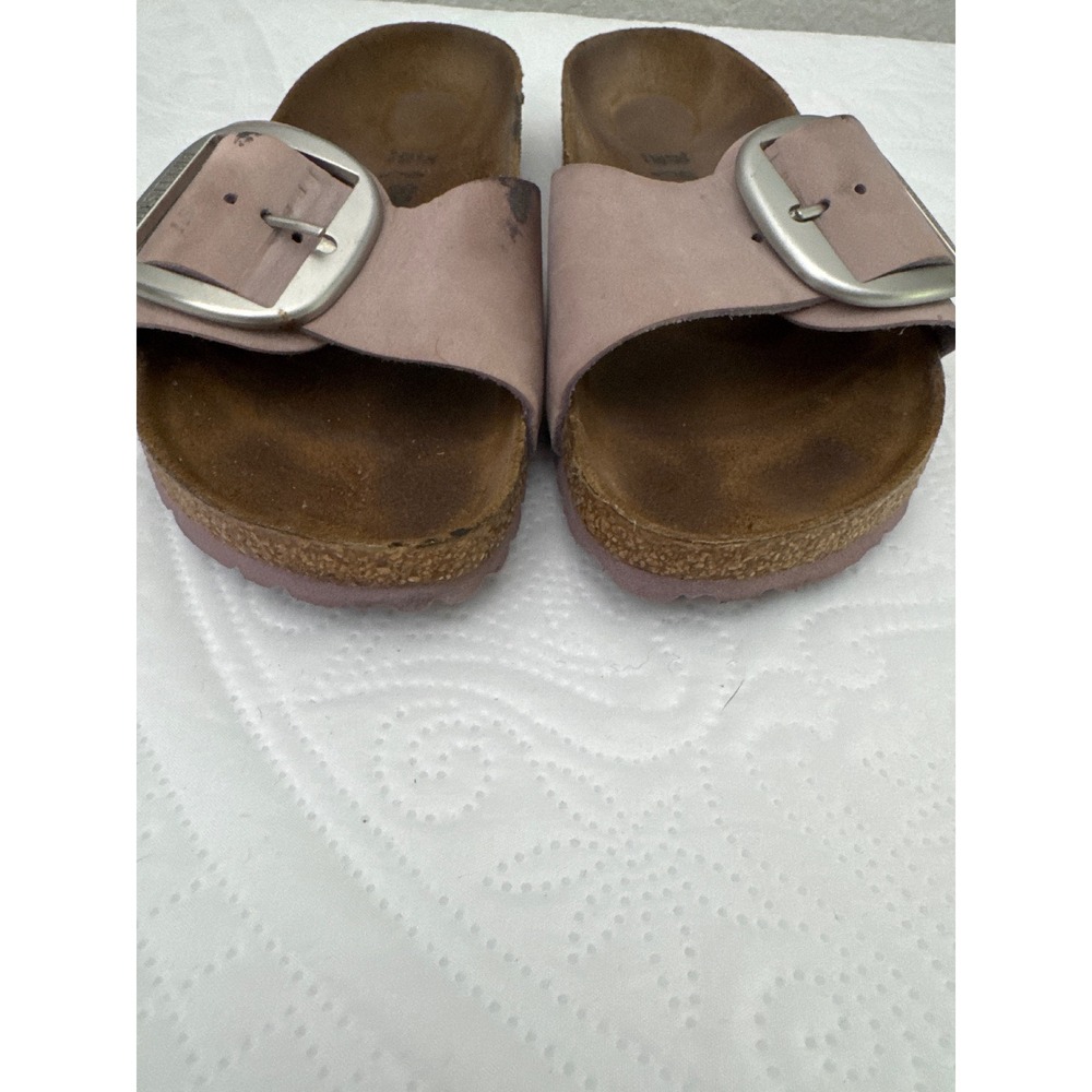 Birkenstock Madrid Single Strap Big Buckle Comfort Sandals Lavender Size 39 - Picture 2 of 13